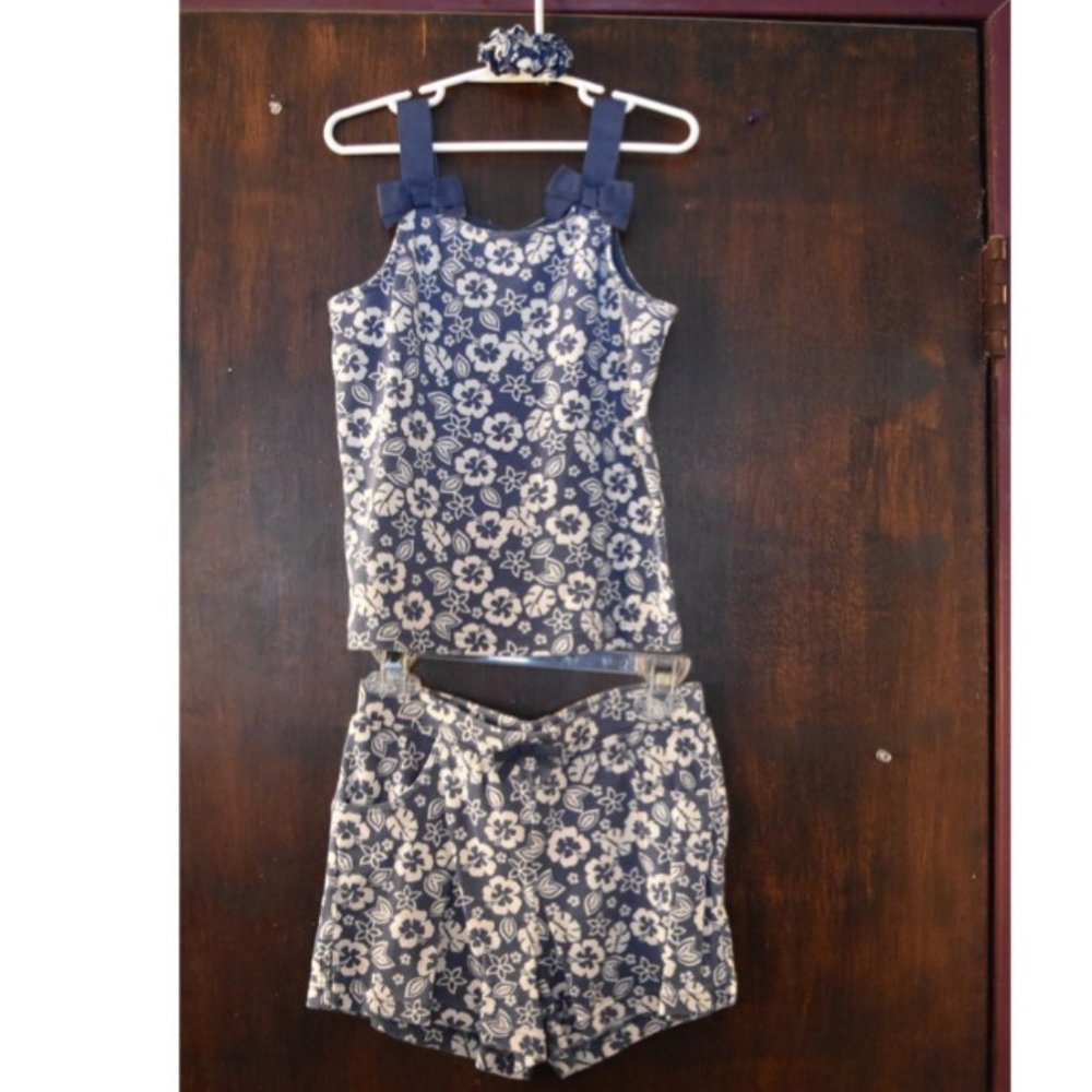 💚Gymboree- 2-piece tank top/short set- size 7